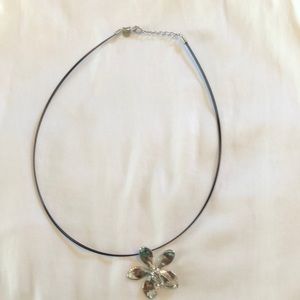 Orchid necklace
